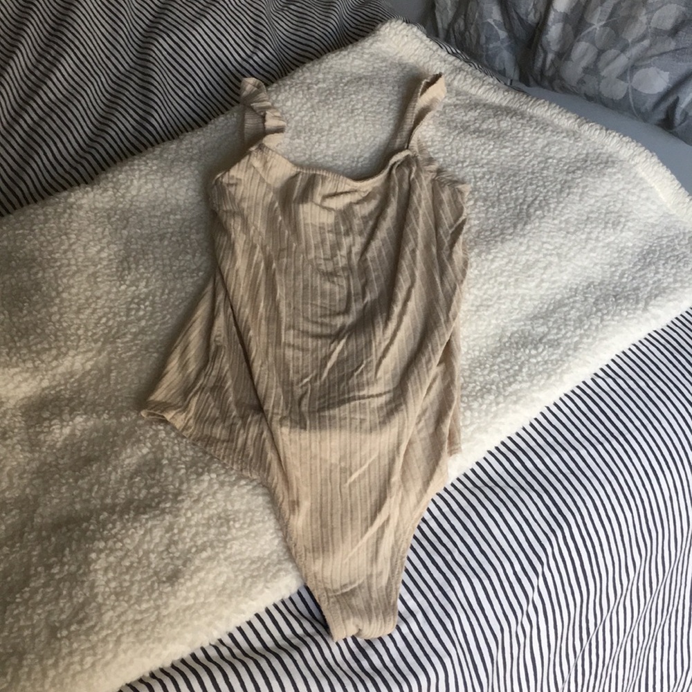 Cream Bodysuit